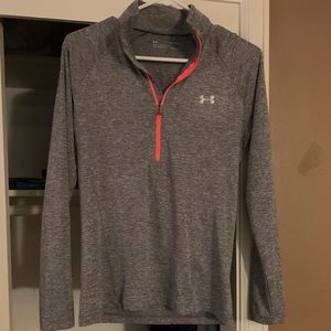 Under armor half zip warm up jacket